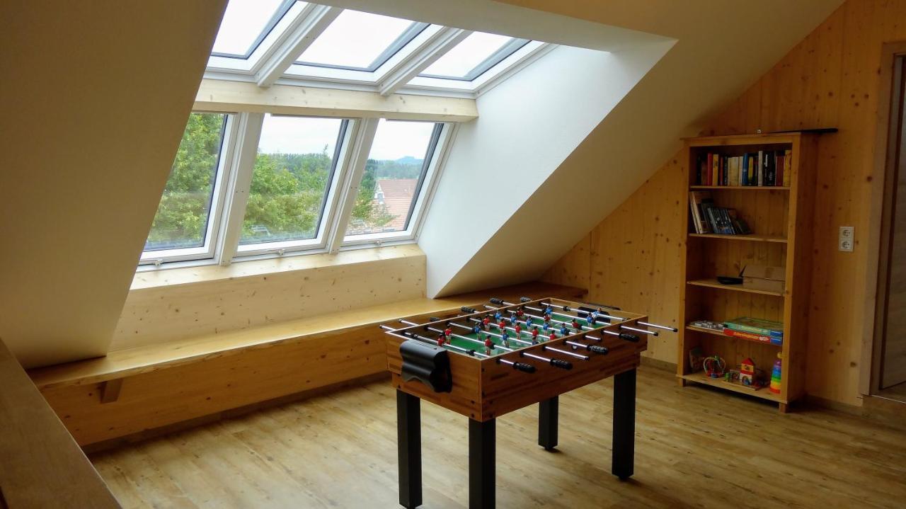 Baumkrone Im Happy Allgaeu - 2-Stoeckige Wohnung Mit Wohnnetz Leutkirch im Allgau Luaran gambar
